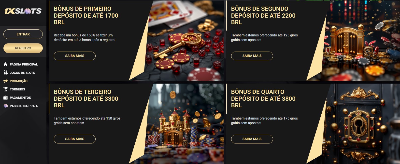 1xSlots Casino Brazil Bonus