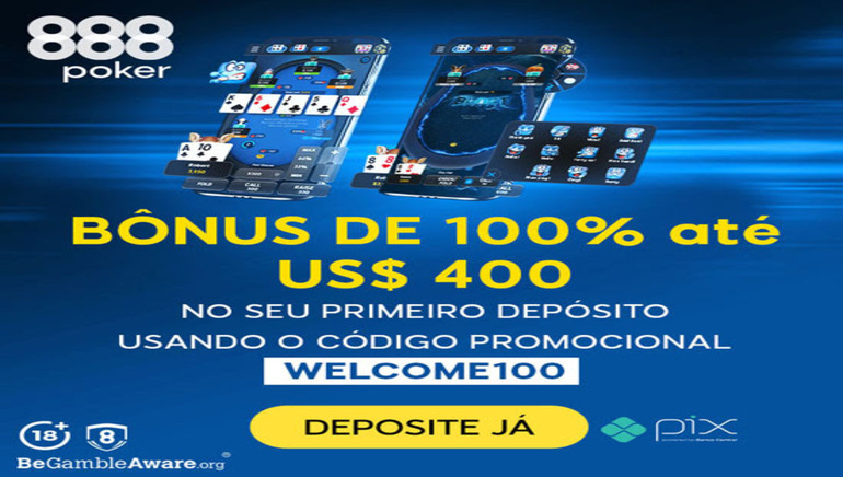 Aprenda a utilizar seu bônus exclusivo com PIX no 888 POKER
