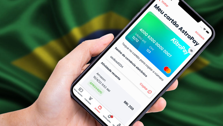 Cartão pré-pago Astropay lançado no Brasil