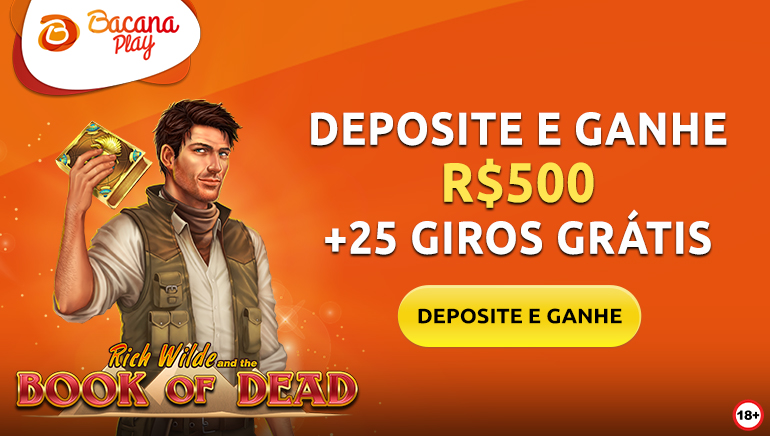 O BacanaPlay Casino Traz a Diversão Máxima com Bônus em Dinheiro de R$500 + 25 Rodadas Grátis!