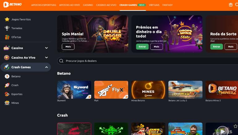 Betano Casino captura de tela 2