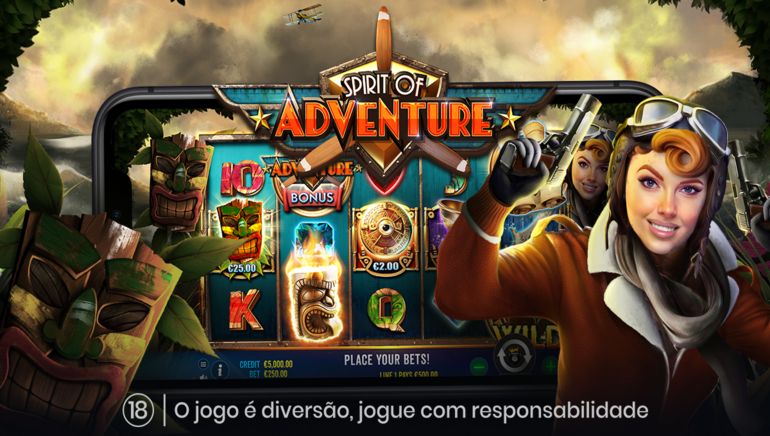 Spirit Adventure, da Pragmatic Play, Chega aos Cassinos Online em Abril