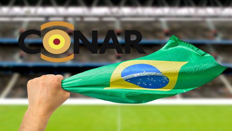 Logo do Conar e Bandeira do Brasil