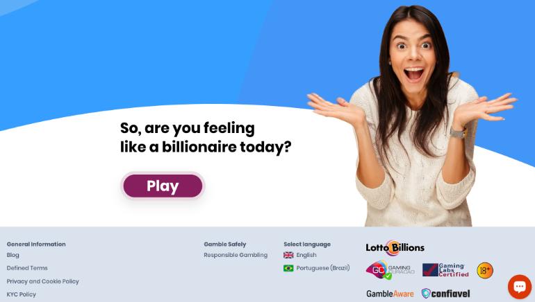 Lotto Billions captura de tela 3
