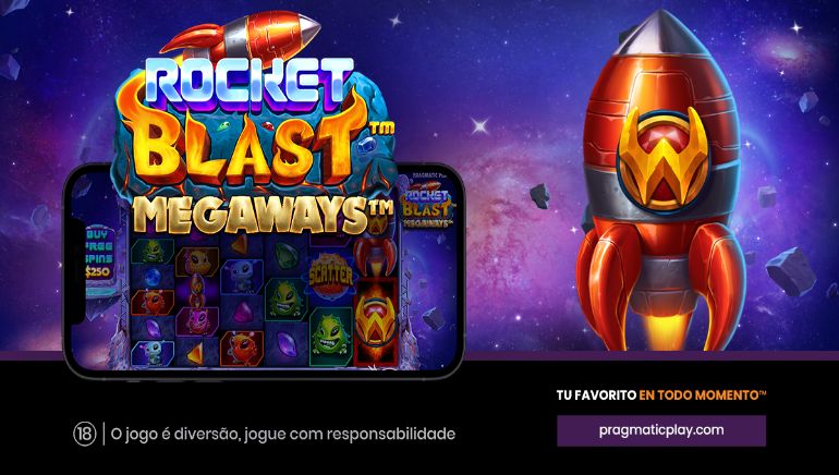 Logotipo de Rocket Blast Megaways™