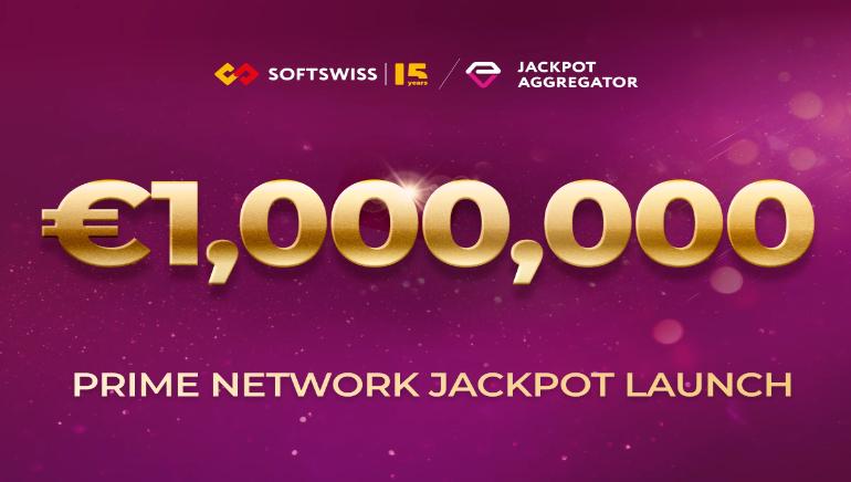 Jackpot da SOFTSWISS Lançado com Prêmio de €1 Milhão