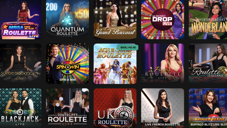Unikrn Casino captura de tela 1