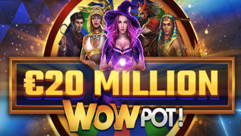 O jackpot Wowpot alcança a marca dos 20 milhões